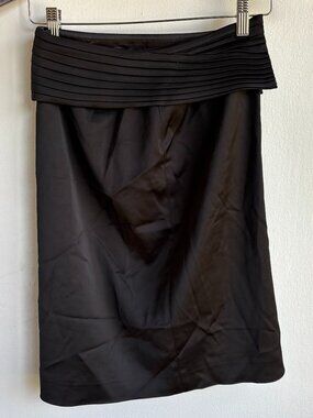 NWT White House Black Market Black Pencil Skirt 00